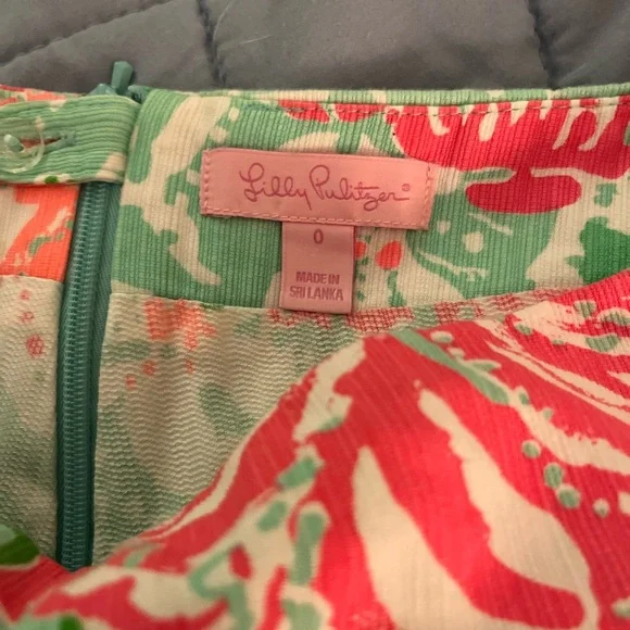 Lilly Pulitzer Lenore Resort Wear Skort Skirt Womens 0 - Picture 4 of 5